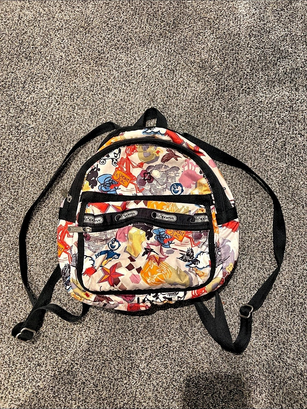 LeSportsac Multicolor Printed Backpack